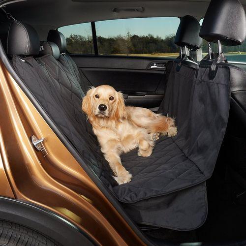 Outward Hound Pup Shield Back Seat Hammock for Dogs - Waterproof & Nonslip Car Seat Protector - Perfect for Travel, Road Trips, and Pet Safety