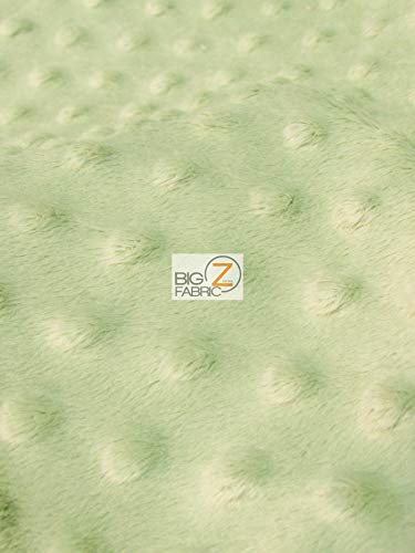 Hug-Z™ Dimple Dot Minky Fabric by The Yard - Soft Baby Blanket Material for DIY Sewing Projects, Nursery Decor & Cozy Clothing (Dark Olive) | Perfect for Baby Blankets, Swaddles, Plush Toys & Home Decor