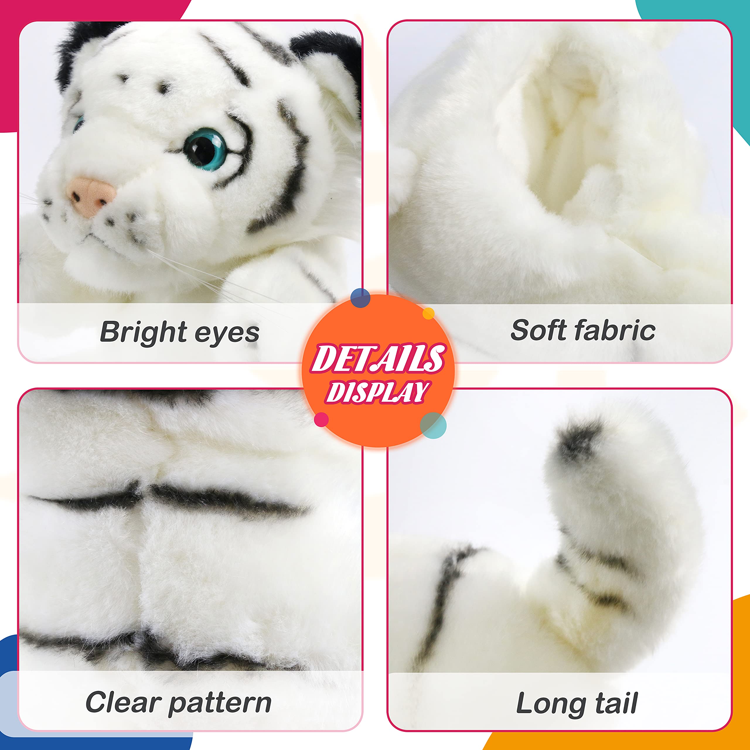 Jungle Tiger Hand Puppet - 8