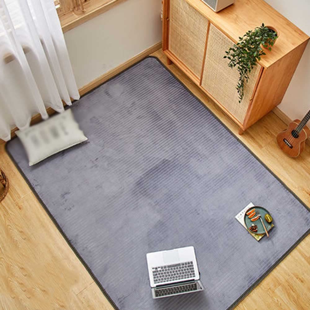 Electric Heating Pad Rug - Geothermal Warming Mat & Cozy Foot Blanket for Home, Office, Bedroom & Living Room - Winter Indoor Heating Carpet for Floor Decor & Comfort