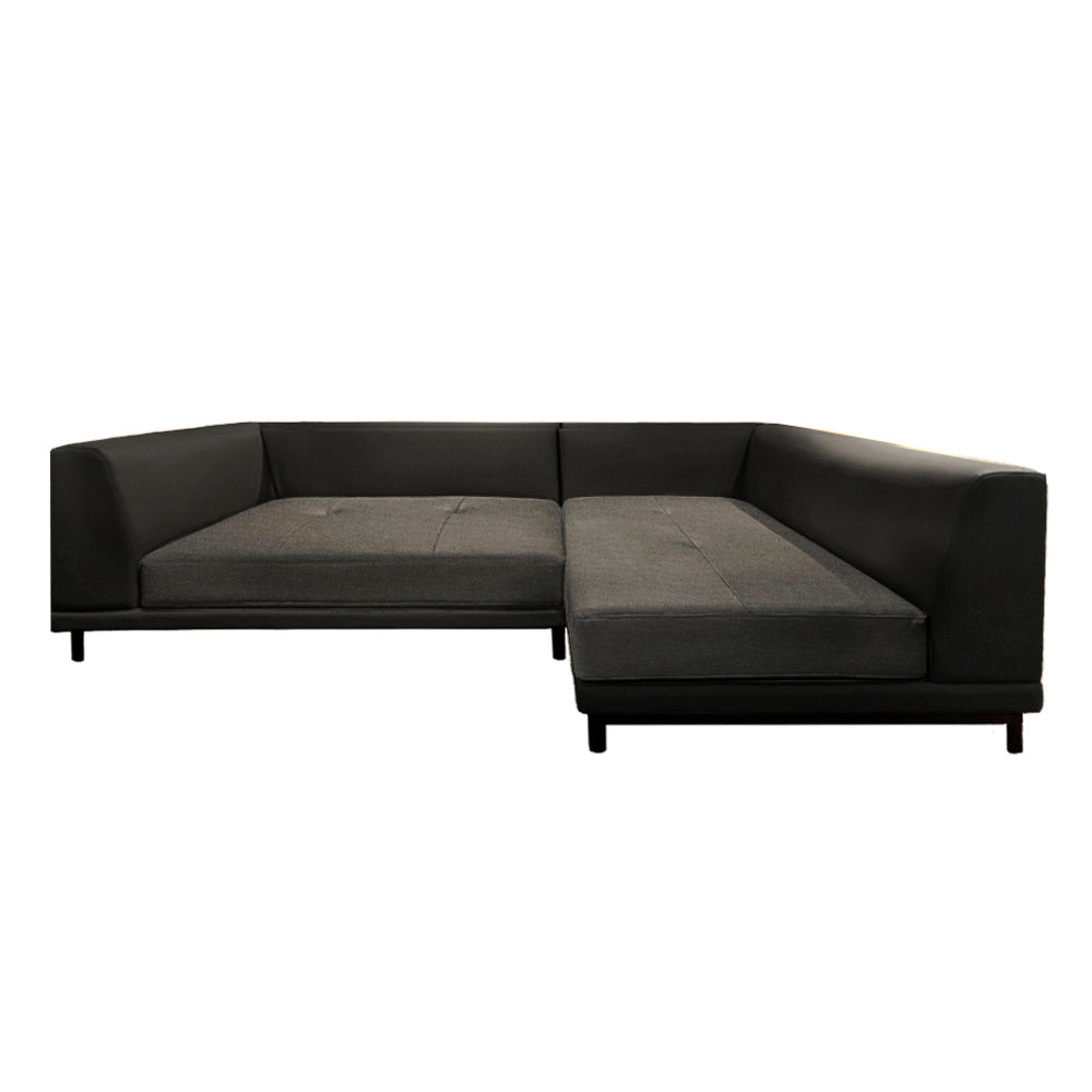Stylish Hemlock Duo Right Chaise Sofa - Modern Sectional Couch for Living Room, Lounge & Home Theater Comfort