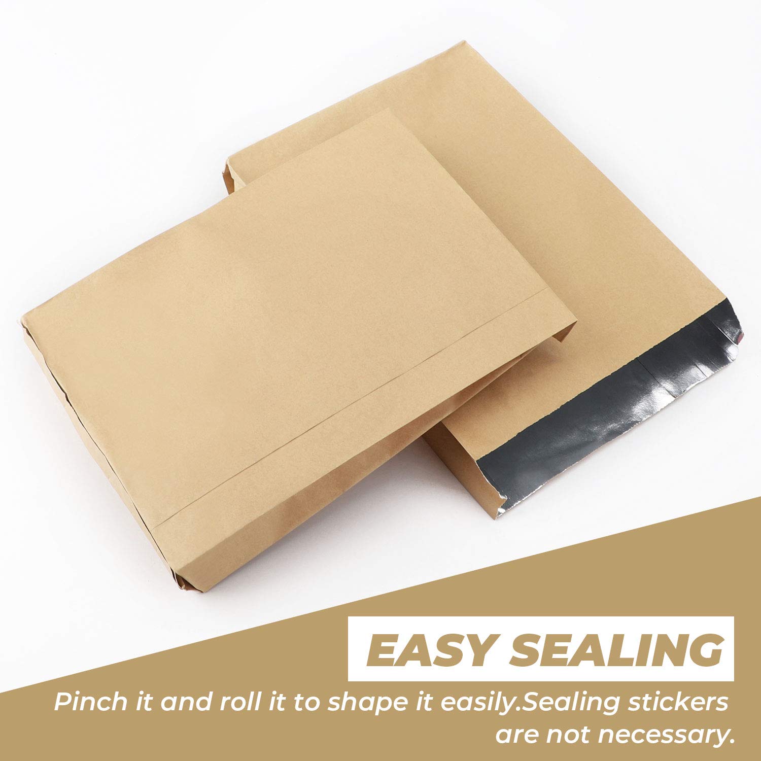 EUSOAR 100pcs Disposable Food Storage Bags - 10.2