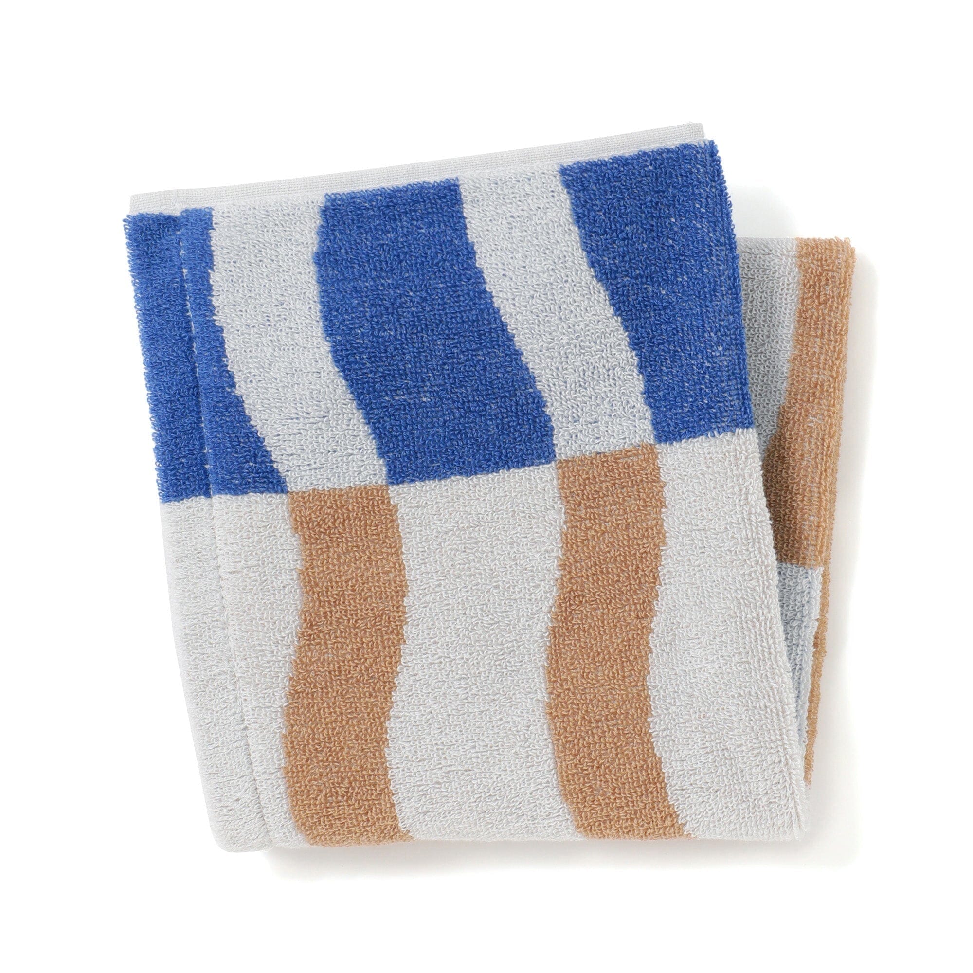 Antibacterial & Deodorizing Art Face Towel Wave - Soft & Absorbent Facial Towel for Skincare, Gym & Travel - Perfect for Daily Cleansing, Makeup Removal & Spa Use