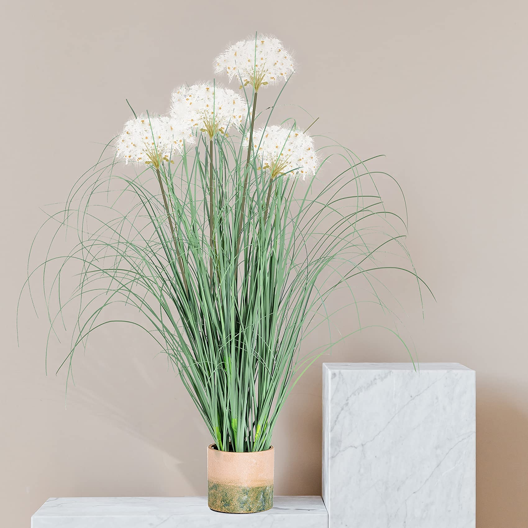 Artificial Potted Dandelion Plant - 37