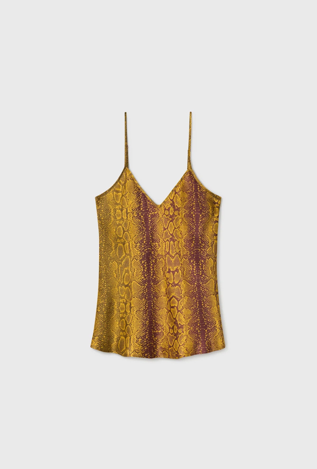 Bias Cut Cami Top in Snake Print - Sexy & Stylish for Night Out or Date Night