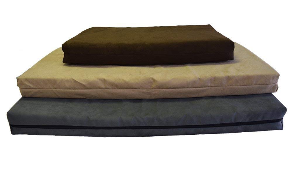 Orthopedic Dog Bed with Gel Memory Foam - Washable Luxury Pet Bed for Large Dogs, Removable Cover, XXL Tan - Perfect for Joint Pain Relief & Comfortable Sleeping in Living Room or Bedroom