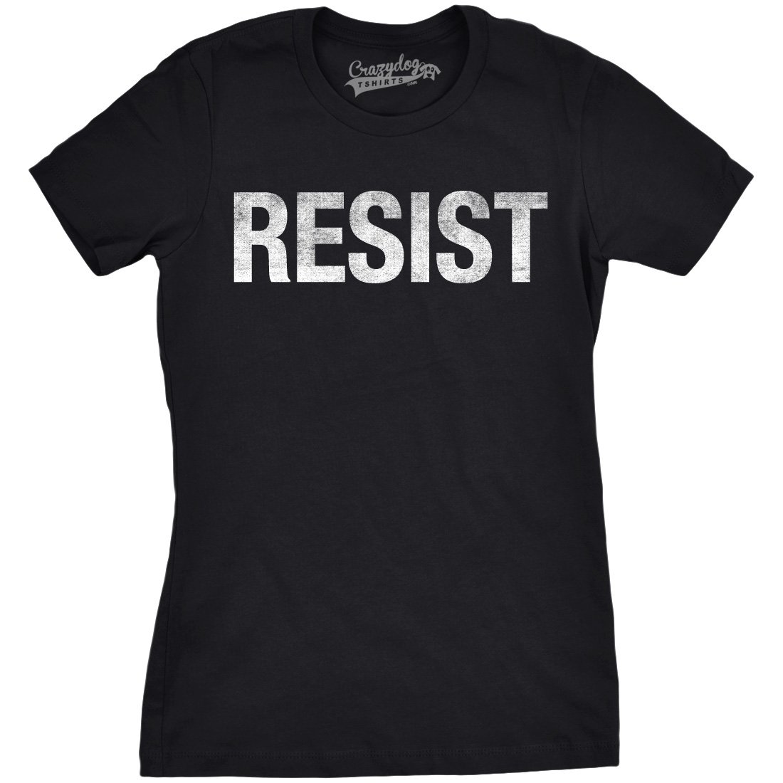 Women's Resist T-Shirts - Political Anti-Authority Protest Tees for Rebel Rallies & Marches | Feminist Activism Apparel for Protests & Social Justice Events