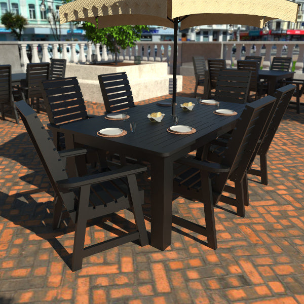 Glennville 7-Piece Dining Set - Modern Wooden Table & Chairs for Kitchen, Dining Room, Patio | Perfect for Family Meals & Entertaining Guests