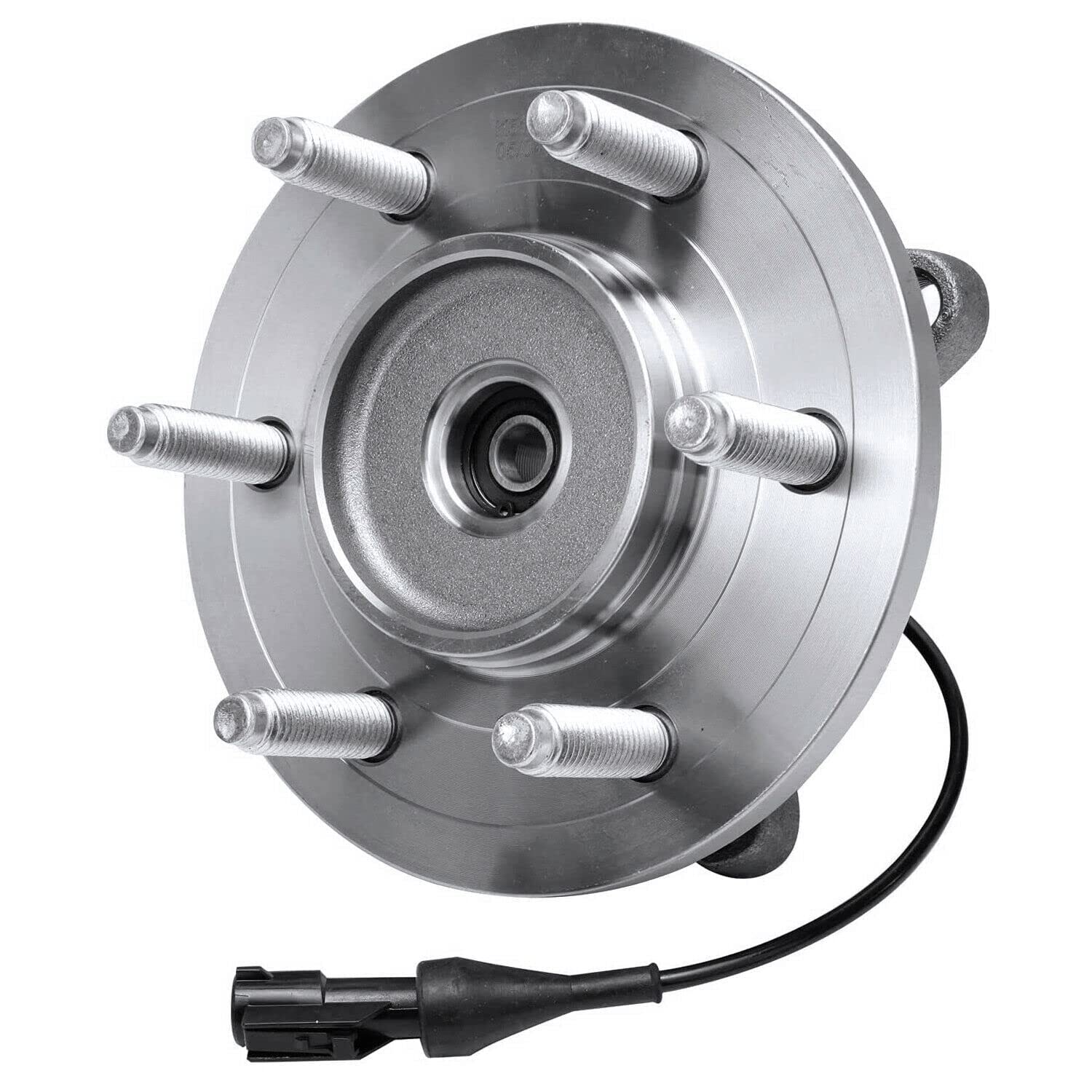 Detroit Axle 4WD Front Wheel Bearing Hub Kit for Ford F-150 Expedition & Lincoln Mark LT Navigator - 2 Wheel Bearings & Hubs with 24 Lug Nuts - Perfect for Off-Roading, Towing, and Heavy-Duty Truck Maintenance