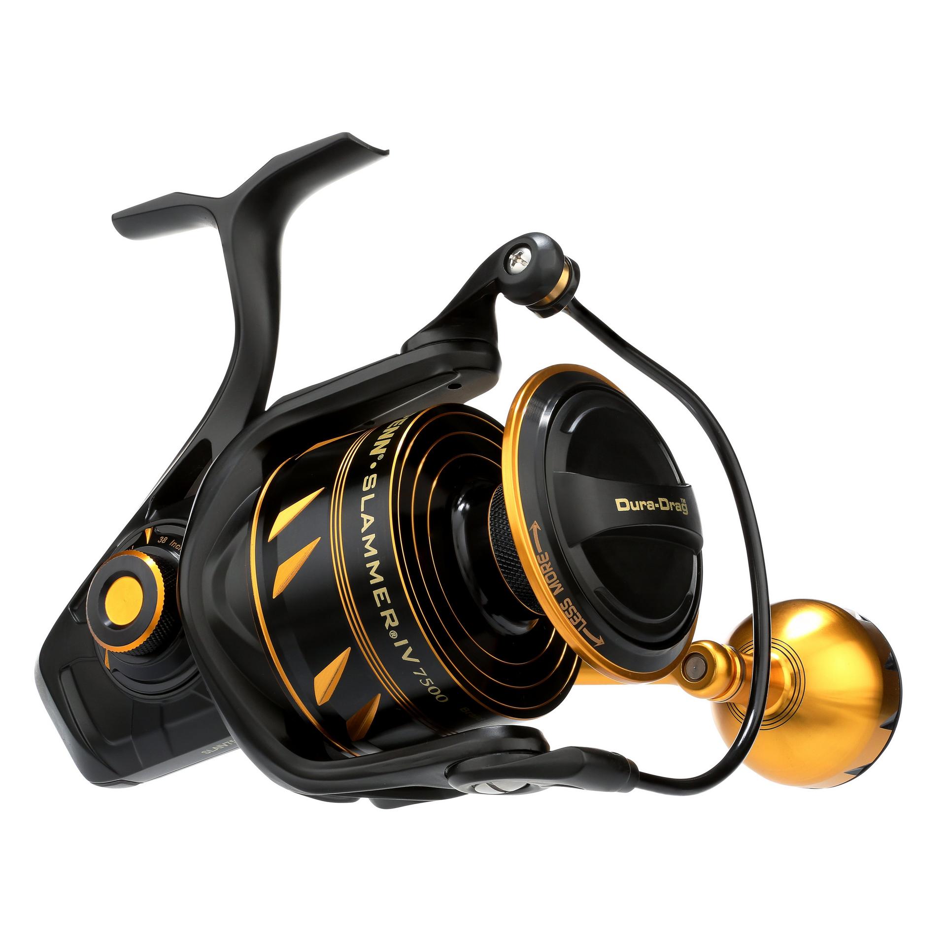 Slammer® IV Bailess Spinning Reel - Saltwater Fishing Reel for Surf, Pier & Offshore Angling | Smooth Drag System | Corrosion-Resistant Design