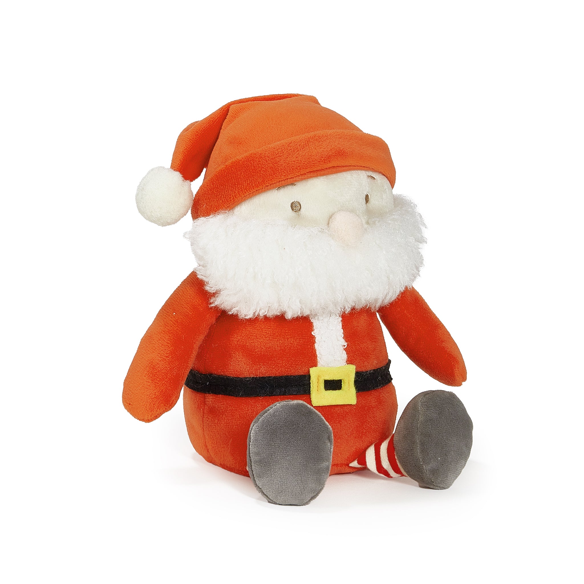 Santa Claus Costume for Adults - Red Velvet Christmas Outfit with Hat & Belt - Perfect for Holiday Parties, Festive Events & Christmas Photos