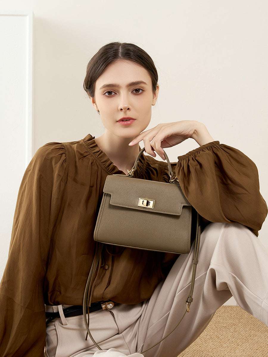 Stylish and Versatile Square Handbag for Women - Perfect for Work, Travel, and Everyday Use