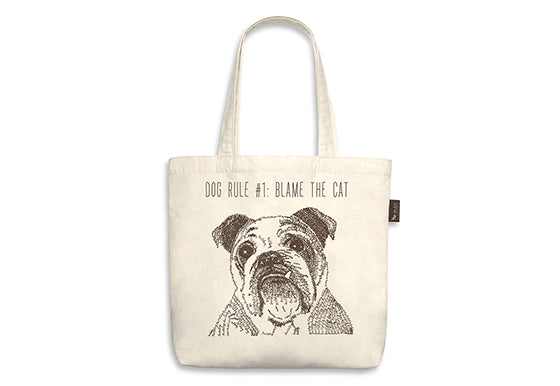 P.L.A.Y. Best in Show Bulldog Tote Bag - Stylish & Durable Pet Carrier for Dogs, Perfect for Travel, Shopping & Outdoor Adventures
