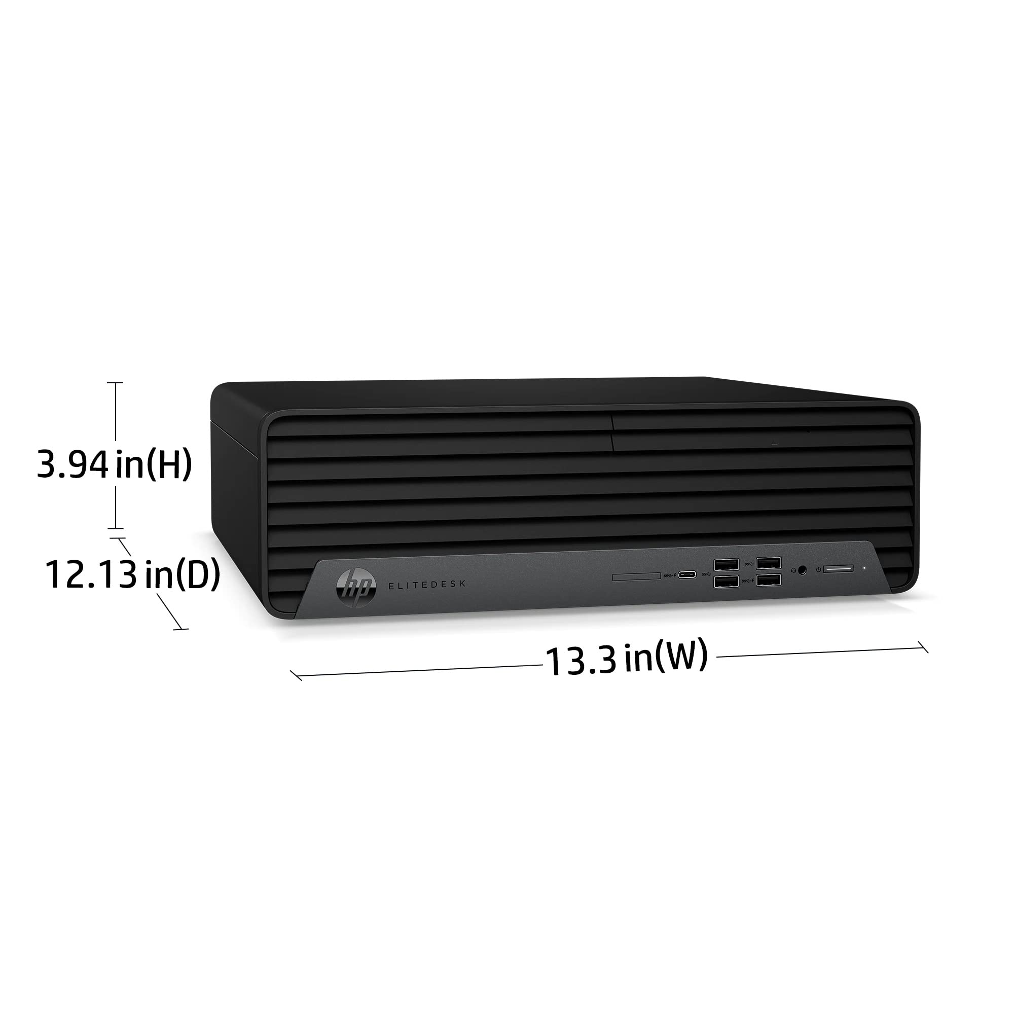 Renewed HP EliteDesk 800 G6 Desktop PC - Intel Core i5-10500, 16GB DDR4 RAM, 256GB NVMe SSD, DisplayPort, Thunderbolt, Windows 11 | Perfect for Home Office, Business Workstations & Professional Computing Tasks