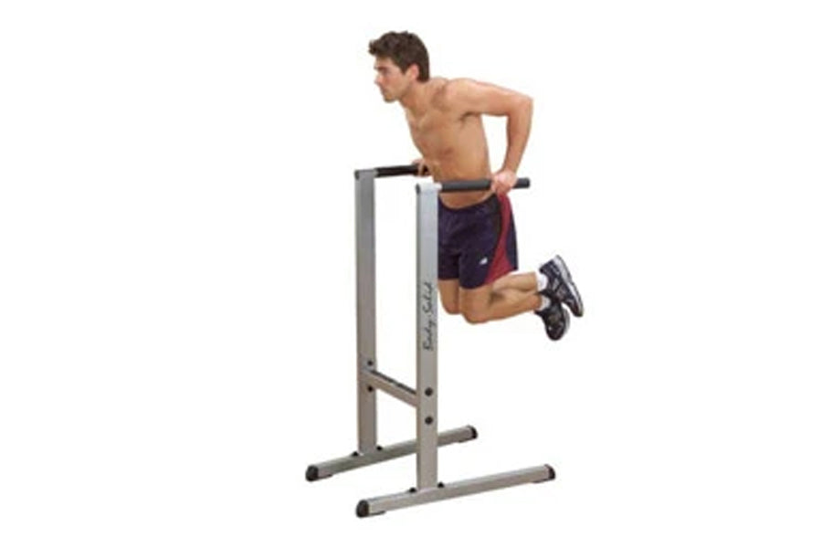 Body Solid Dip Station - Heavy Duty Power Tower for Home Gym, Strength Training & Calisthenics | Perfect for Pull-Ups, Dips & Core Workouts