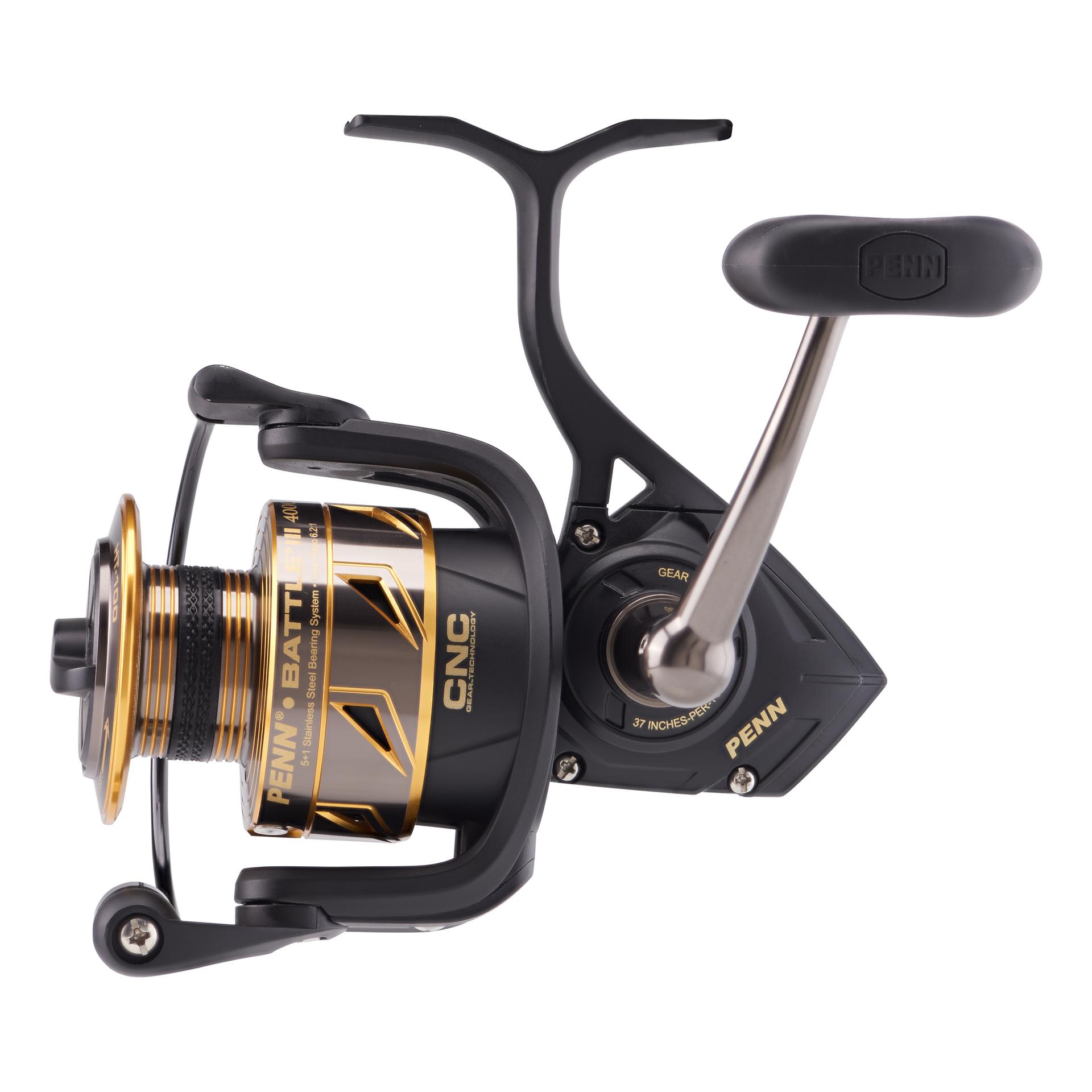 Battle® III Spinning Reel - High Performance Saltwater Fishing Reel with Smooth Drag System | Perfect for Offshore, Surf, and Pier Fishing Adventures