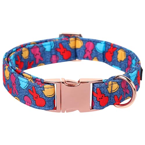 Easter Rabbit-Blue-Basic Collar