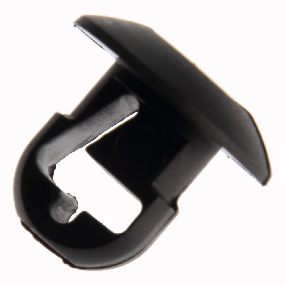 Panduit PBMS-H25-M0 Weatherproof Nylon 6.6 Push Button Mount for Outdoor Use - Black, 0.25