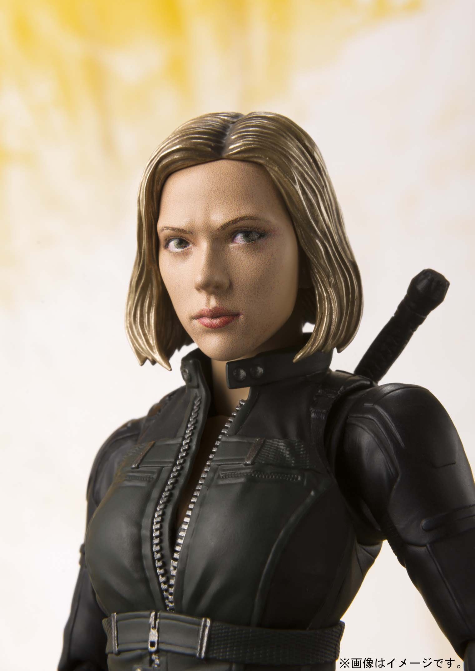 Bandai S.H.Figuarts Black Widow Action Figure - Avengers Infinity War Collectible for Display & Cosplay