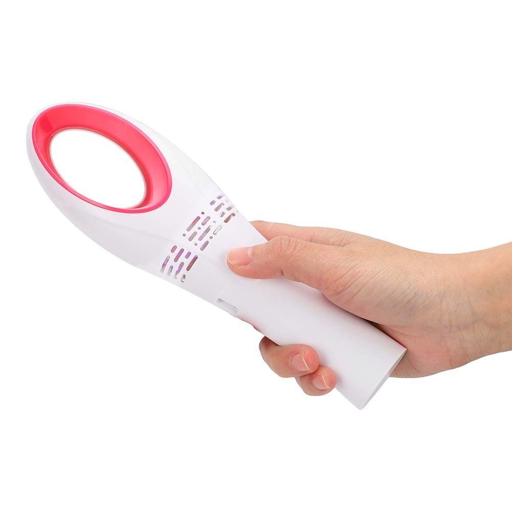 Mini Fast Drying Glue Fan for Eyelash Extensions - Portable Lash Blower Dryer for Makeup Artists (Red/White) | Perfect for Salon, Home Use & Professional Eyelash Applications