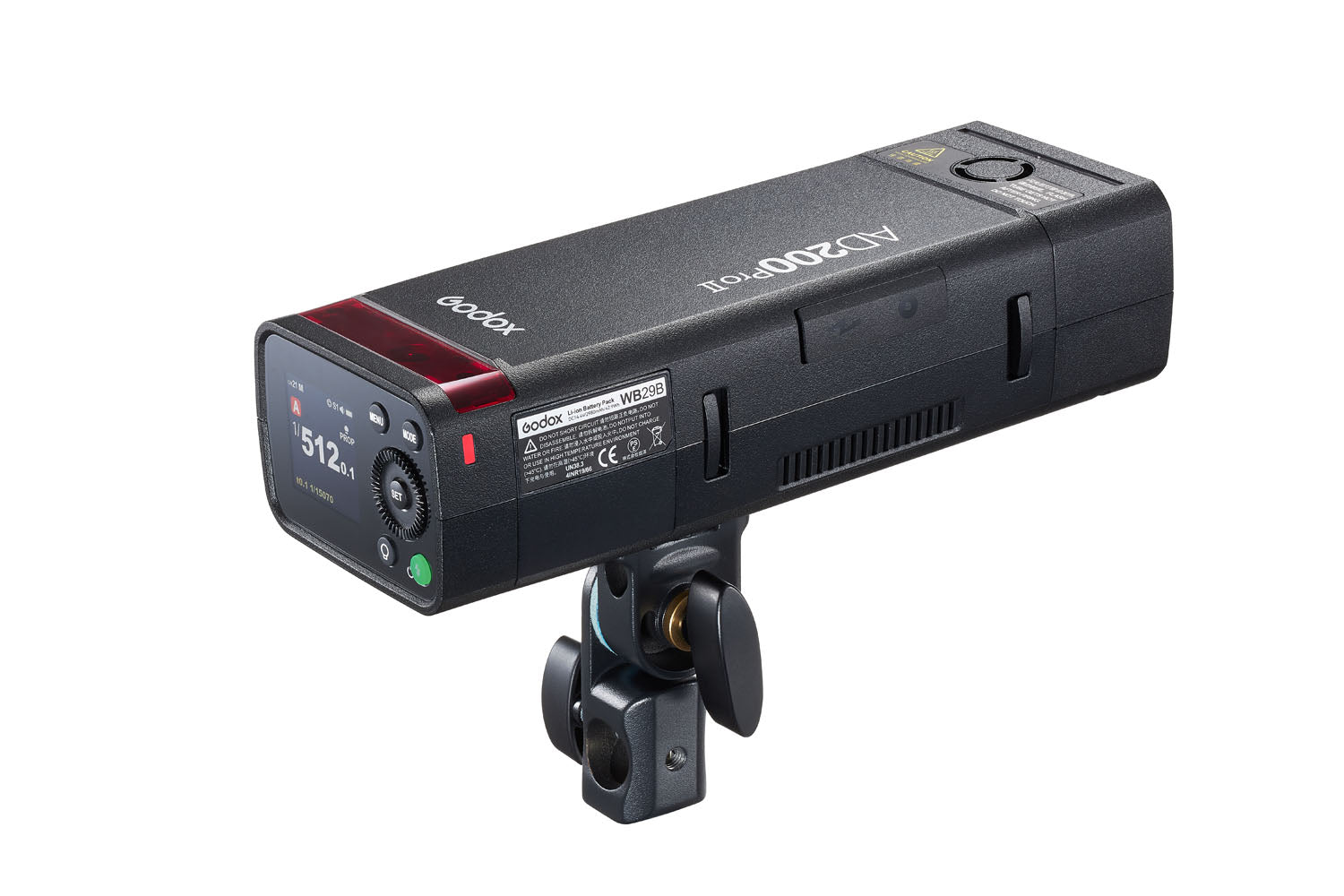 Godox AD200Pro II Flash Strobe Light - 200Ws Portable Battery-Powered Monolight for Photography, Studio & Outdoor Use - Perfect for Portraits, Events, and On-Location Shoots