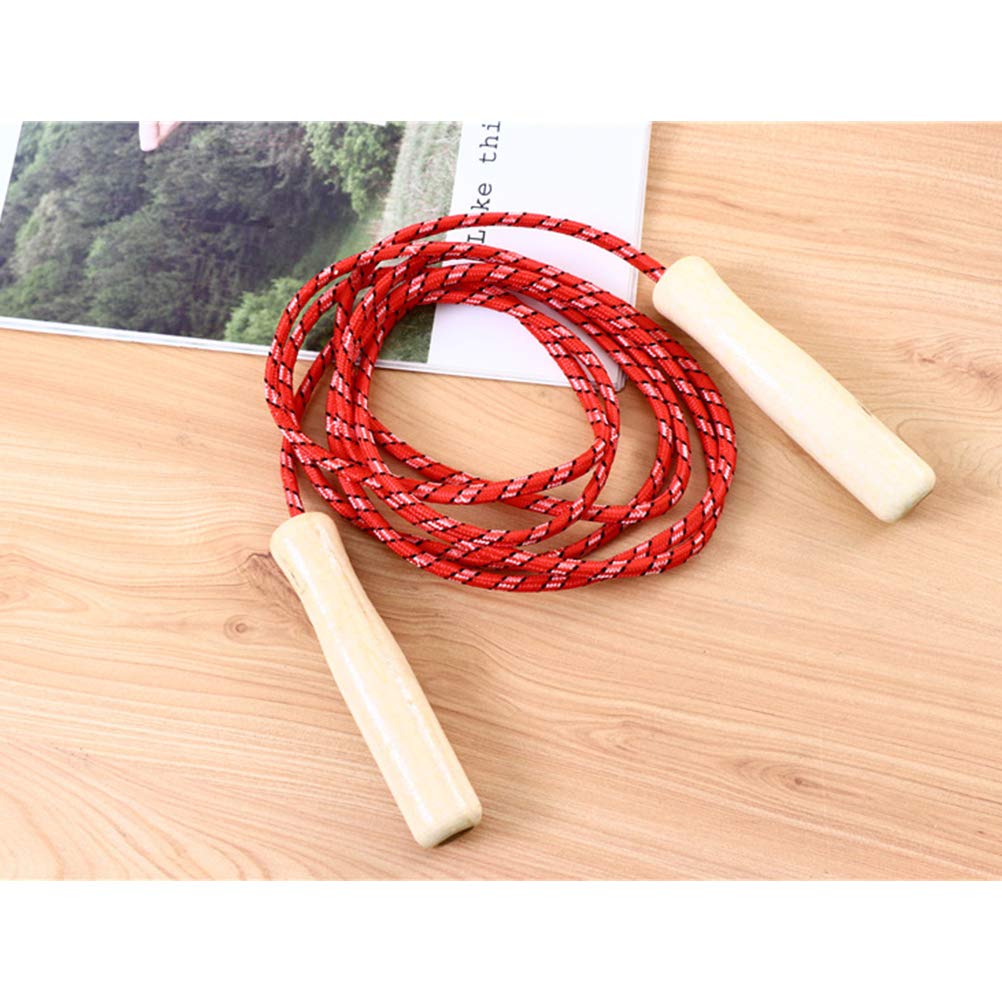 PartyKindom 5-Pack Kids Jump Ropes - Adjustable Length Exercise Skipping Ropes for Boys & Girls - Ideal for Indoor/Outdoor Play, Gym Class, and Fitness Training
