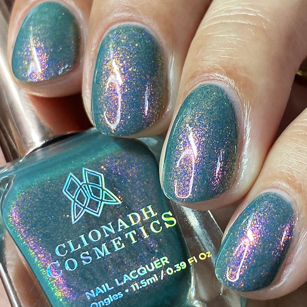 Premium Hippocampus Nail Polish - Long Lasting Vegan Nail Lacquer with High Gloss Finish - Perfect for Manicures, Pedicures & Special Occasions