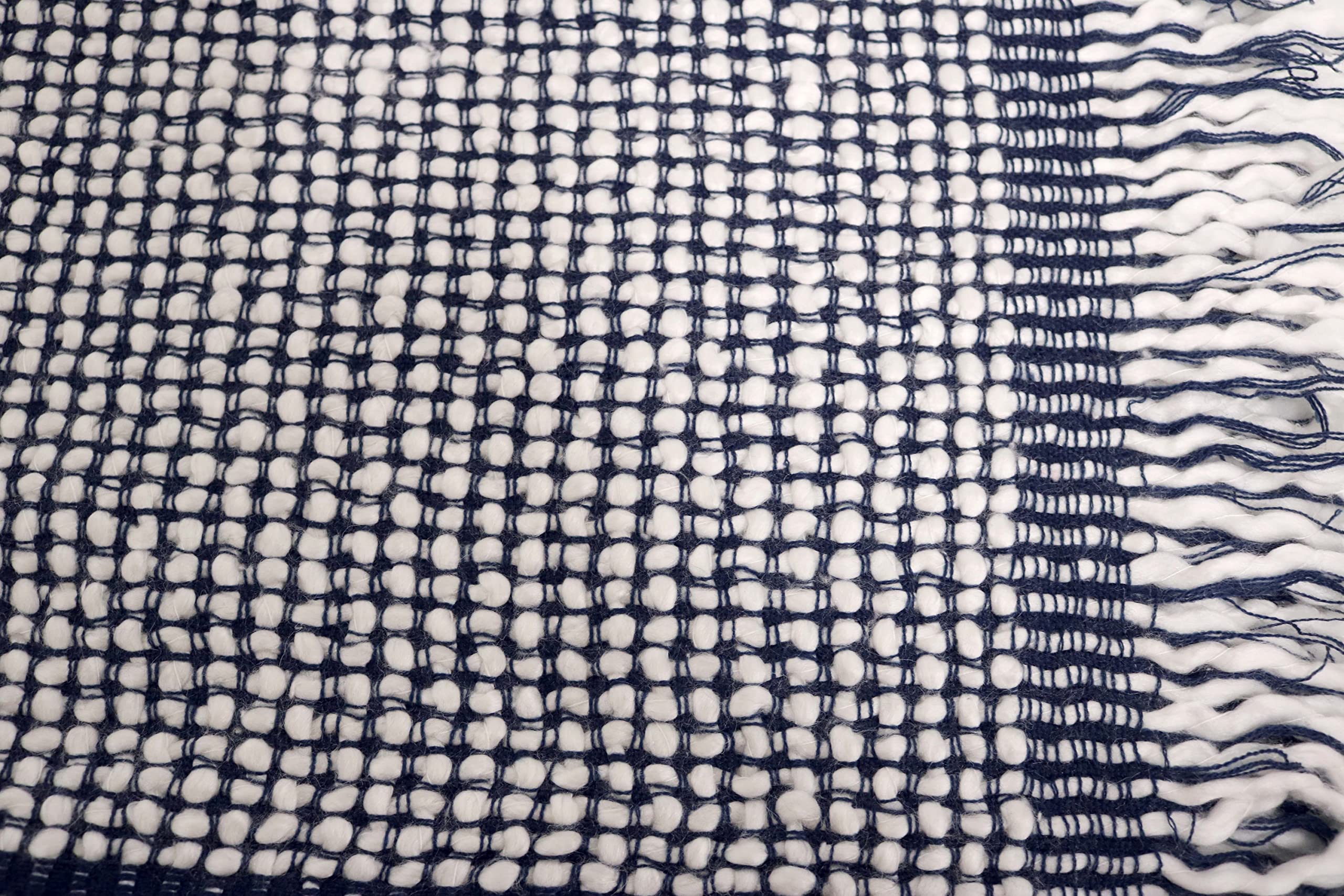 Handmade 100% Wool Throw Blanket for Sofa & Bed - Soft Luxury Blanket for Winter, Cozy Home Decor, Perfect Gift for Christmas