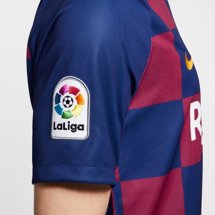Nike FC Barcelona 2019/20 Stadium Home Soccer Jersey - Authentic Football Shirt for Men, Women & Kids - Perfect for Matches, Training & Fan Support