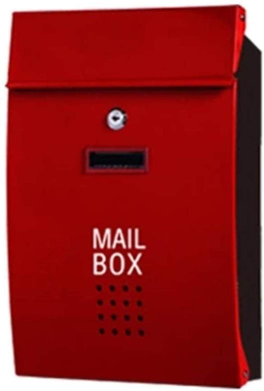 Secure Outdoor Mailbox with Lock - A4 Ballot Box for Elections, Donations & Reports | Durable Weatherproof Postbox for Home, Office & Community Use