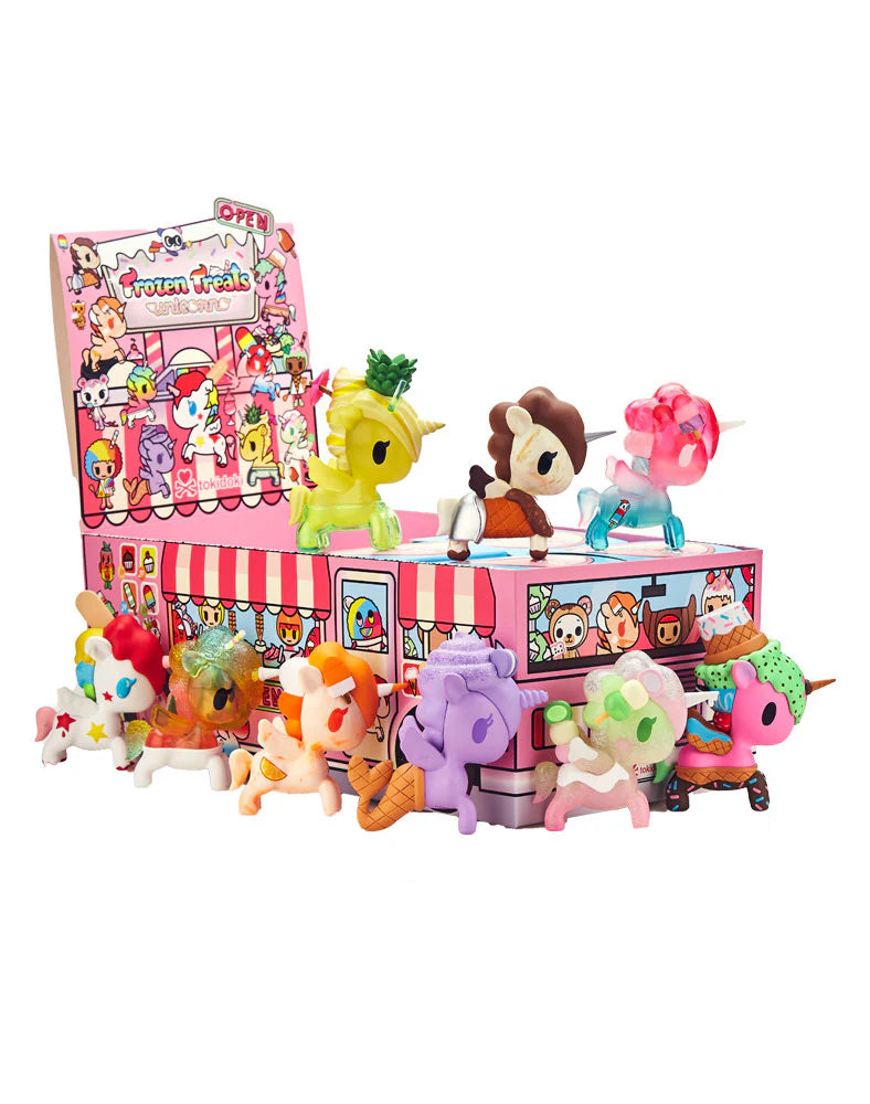 Frozen Treats Unicorno Blind Box - Collectible Surprise Toys for Kids & Adults - Perfect for Birthday Gifts, Party Favors, and Unicorn Lovers