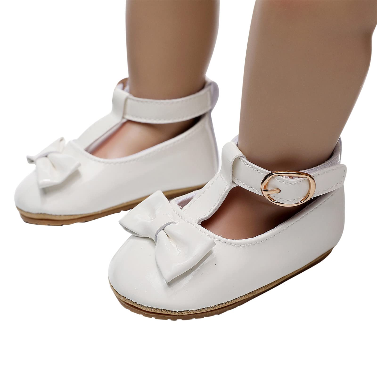 **EnJoCho Girls' Outdoor Walking Shoes - Breathable Toddler Sandals with Bowknot Design for First Walkers, Princess Style - Perfect for Park, Beach & Playtime**