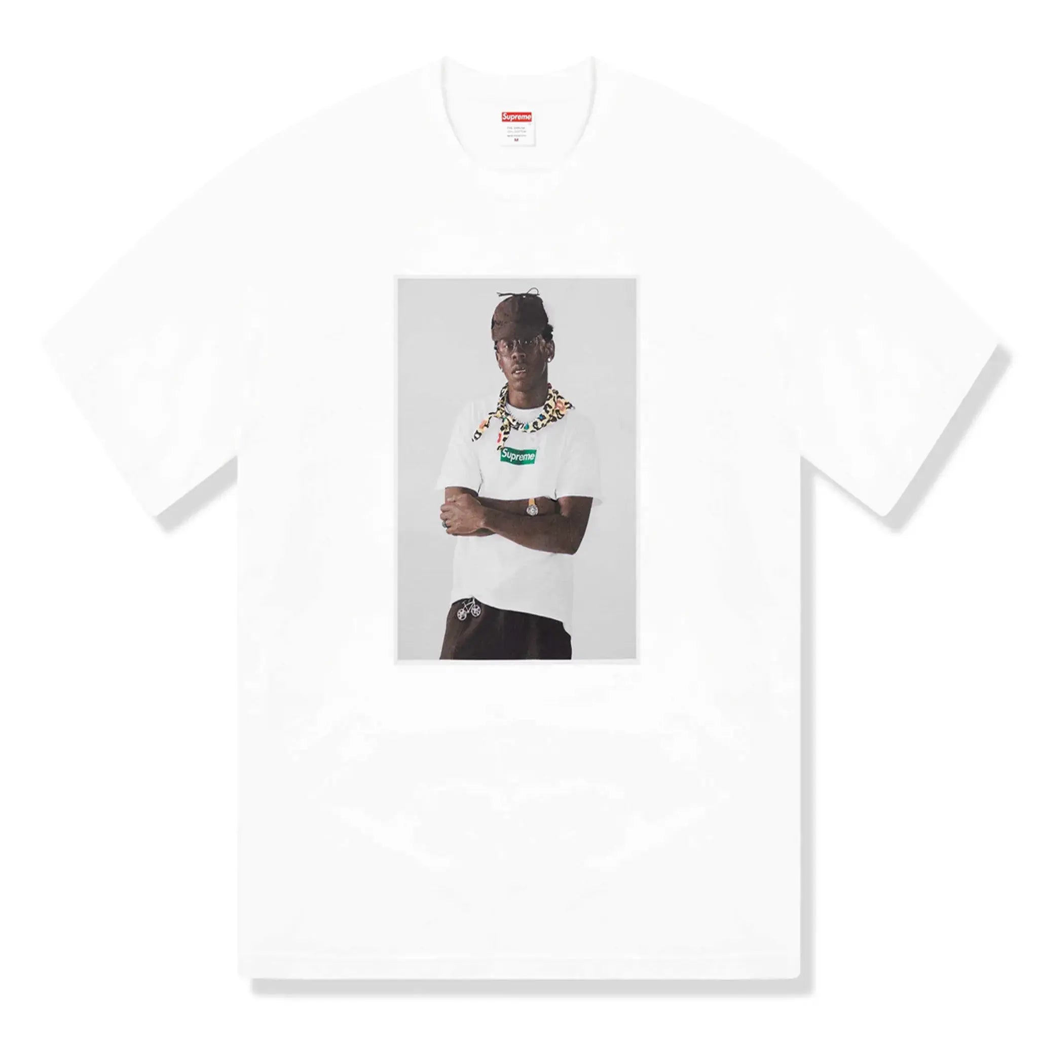 Supreme Tyler The Creator Graphic White T-Shirt - Official Merch for Streetwear & Hip Hop Fans - Perfect for Concerts, Casual Wear & Urban Fashion