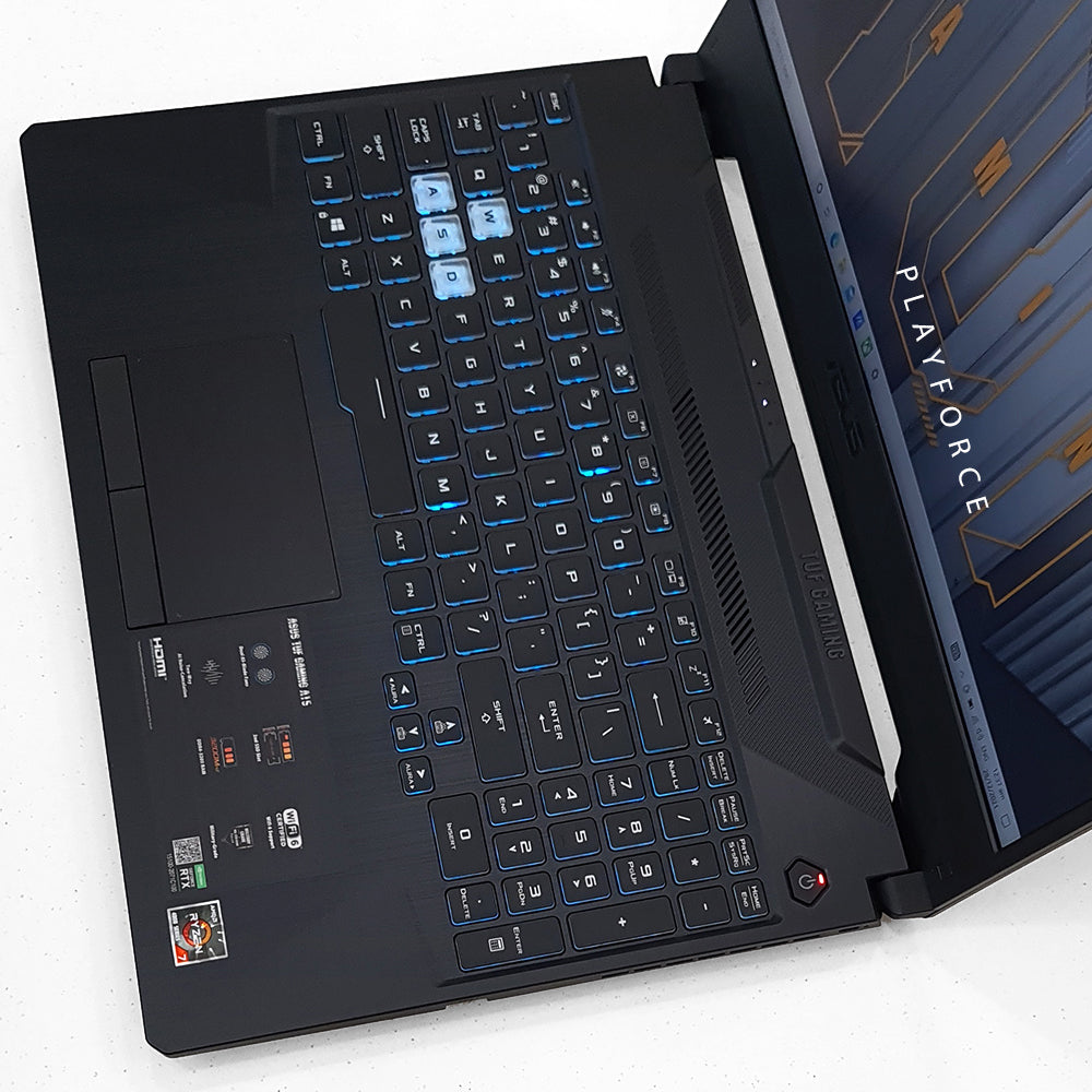 TUF Gaming A15 Laptop - AMD Ryzen 7 4800H, NVIDIA RTX 3050, 16GB RAM, 512GB SSD, 15.6