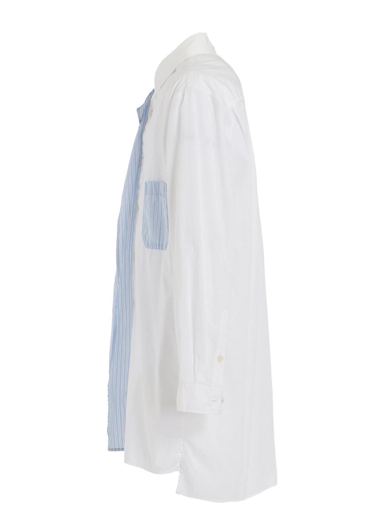 Cotton Broad Stripe Ruffle Shirts for Women - Stylish & Comfortable Blouse for Casual Wear, Office, and Date Nights