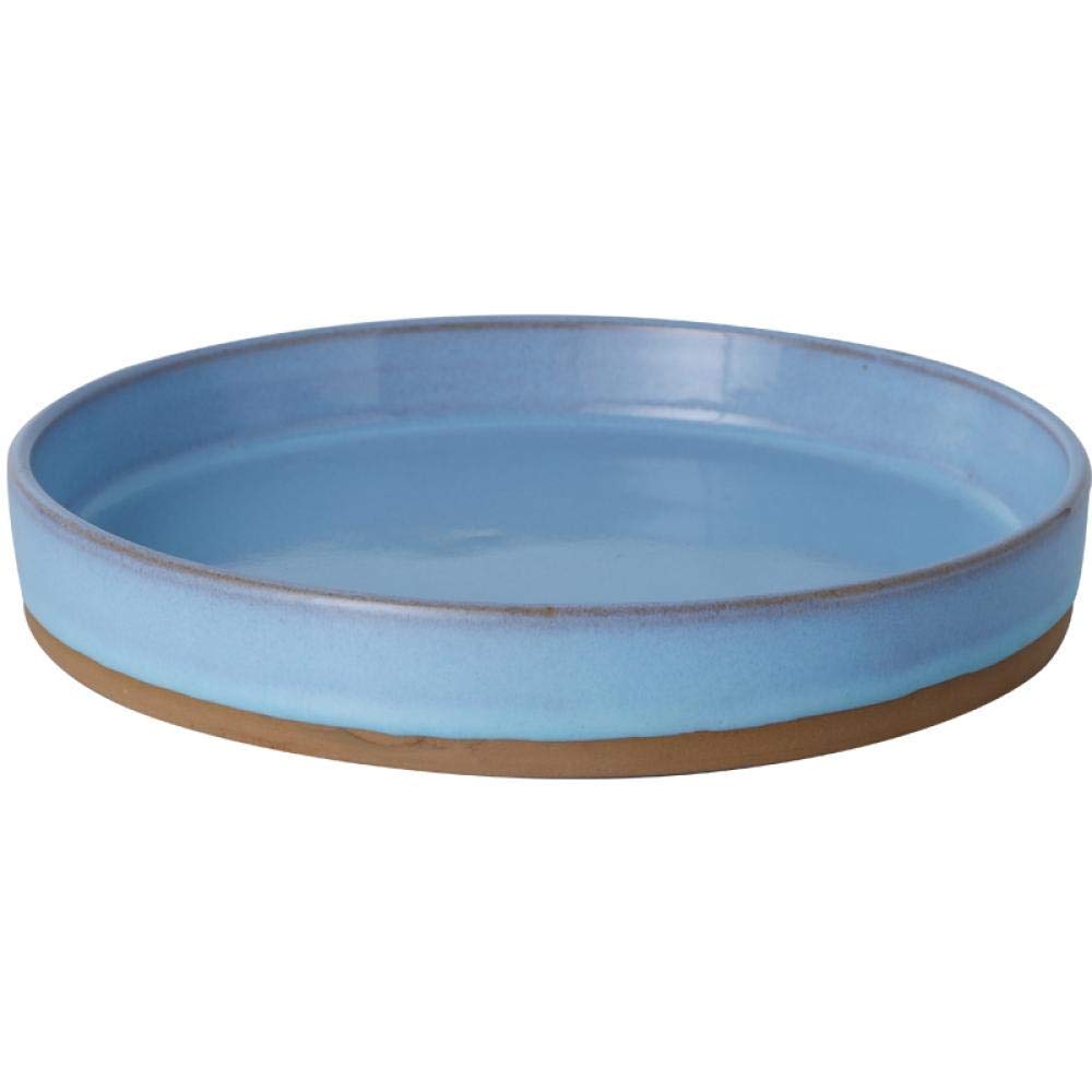 **MZXUN 11-Inch Ceramic Pasta Plates & Serving Dishes Set - Cereal Bowls, Tea Tray, Fruit Plate for Dining, Entertaining & Kitchen Storage | Antalya Style Home Decor**