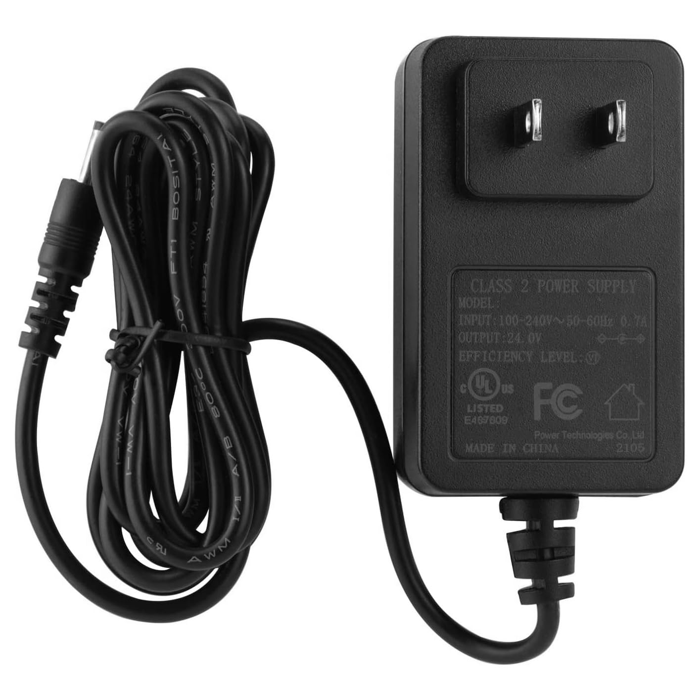LEFXMOPHY EM26 Massage Gun Charger Replacement - 24V Power Adapter for TOLOCO EM26, AERLANG EM13, Darkiron EM31 - Portable Deep Tissue Massager Charging Cord for Home, Gym & Travel Use