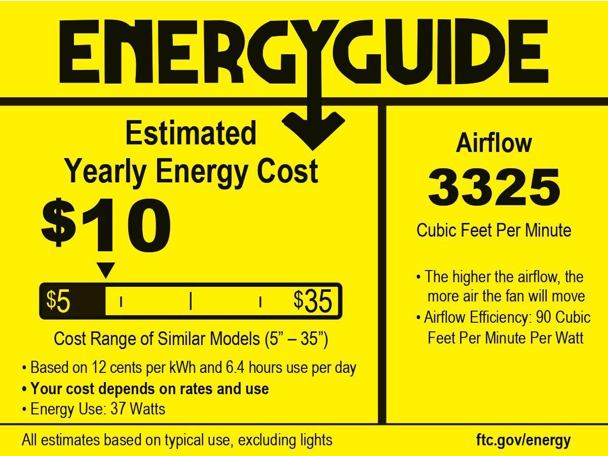 52 Inch Bucholz Industrial Ceiling Fan with Dimmable LED Light - Perfect for Warehouses, Garages, and Large Commercial Spaces