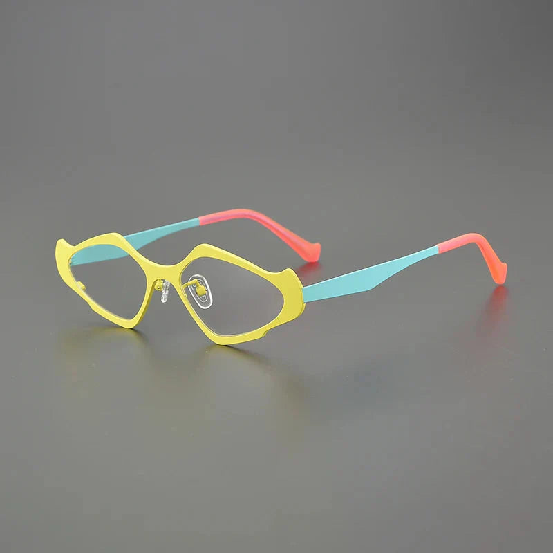 Karen Cat Eye Titanium Glasses Frame - Lightweight & Durable Eyewear for Women | Perfect for Fashion, Office & Everyday Wear