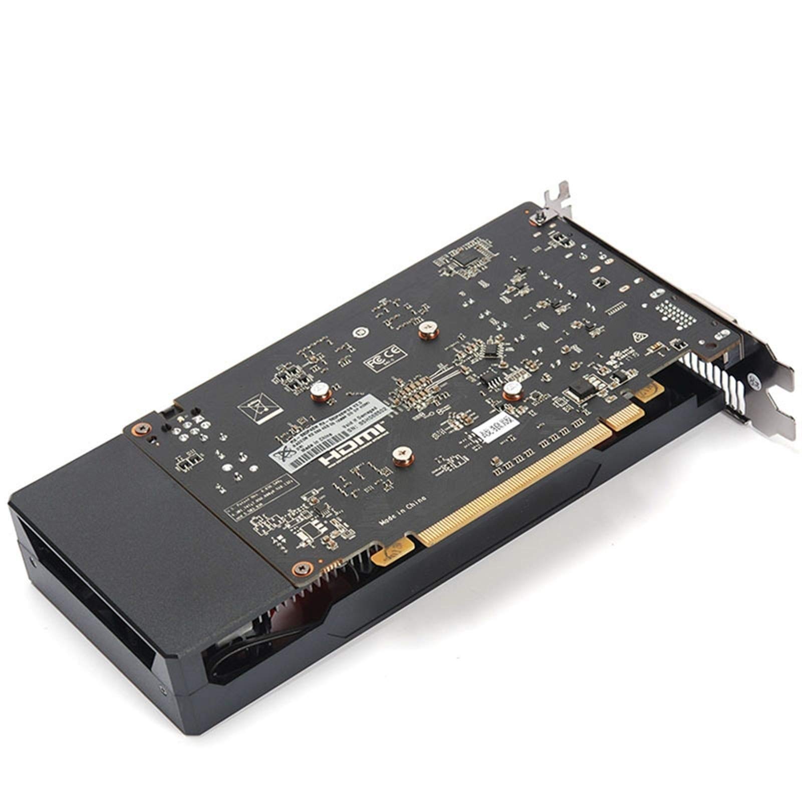 XFX RX 560 4GB GDDR5 128Bit Gaming Graphics Card - AMD RX 500 Series Compatible (RX 560D/460/470/480/570/580) - Perfect for 1080p Gaming, Video Editing & Crypto Mining (Style D)
