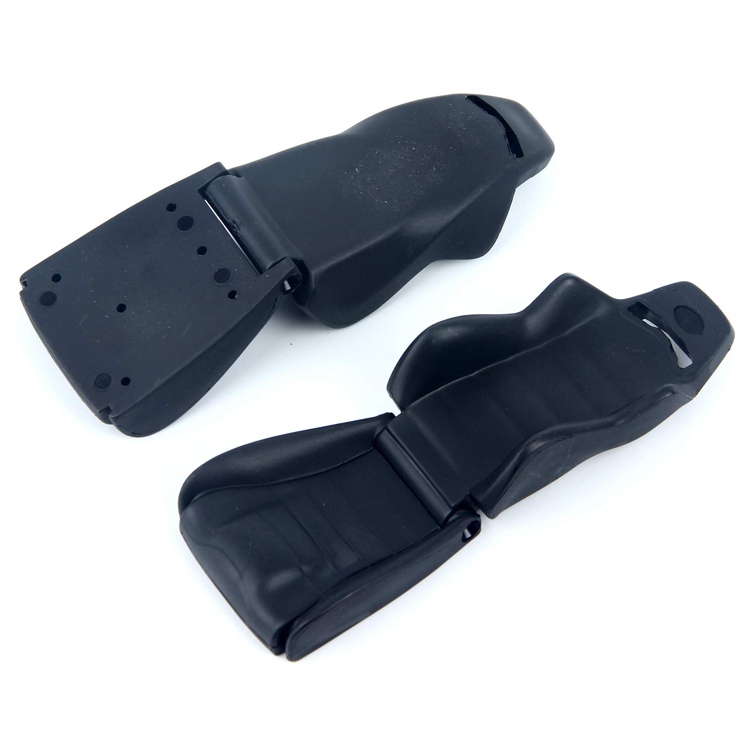 LCX Racing 1/10 Scale RC Crawler Car Nylon Racing Seats - Interior Upgrade Parts for Axial Wraith RC Models - Perfect for Off-Road Crawling & Trail Adventures