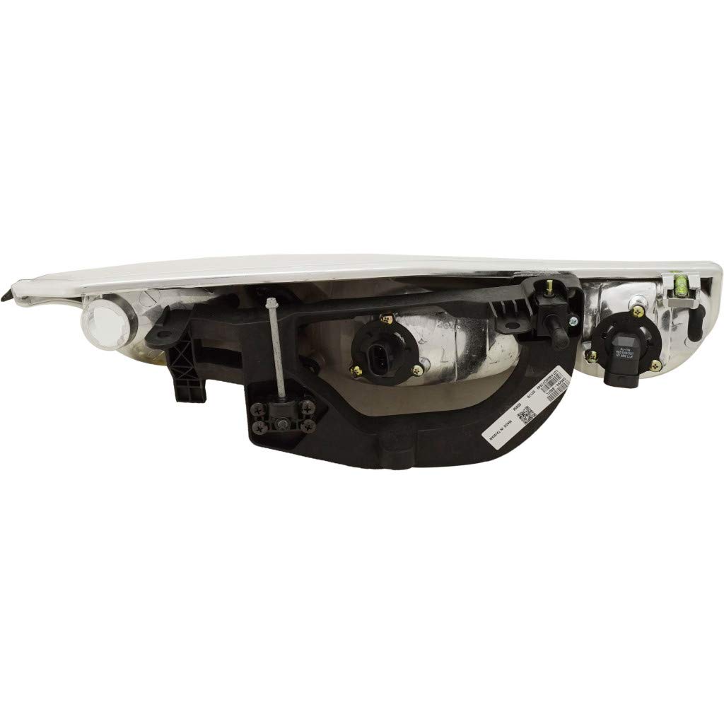 KarParts360 Replacement Headlight Assembly for 2001-2002 Saturn SC2 - Driver Side with Bulbs (Fits GM2502216) - Perfect for Night Driving & Vehicle Safety Upgrades