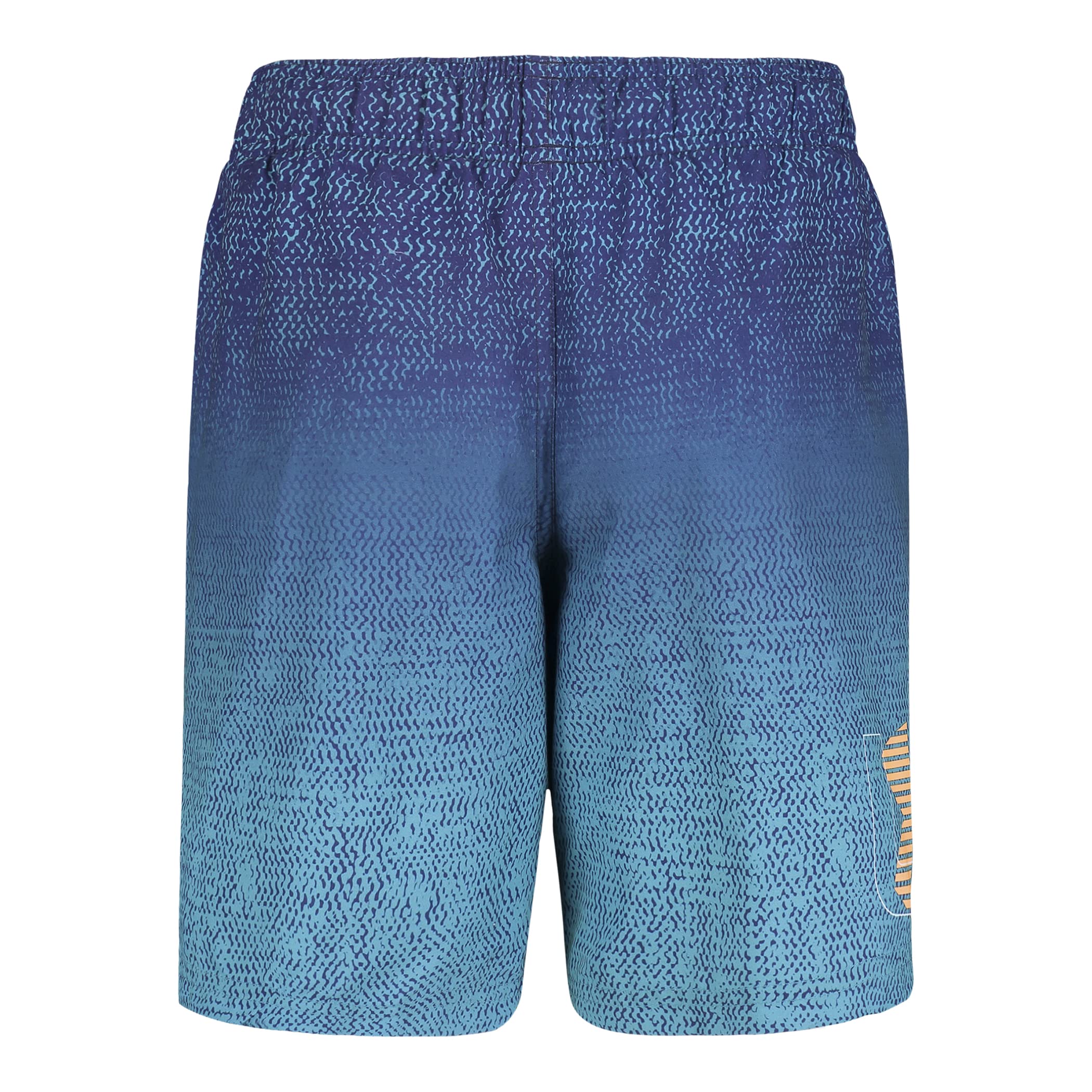 Under Armour Boys' Swim Trunk Shorts - Lightweight Quick-Dry Water Repellent Swimwear for Kids | Sonar Blue Maze | Perfect for Pool, Beach & Summer Water Activities
