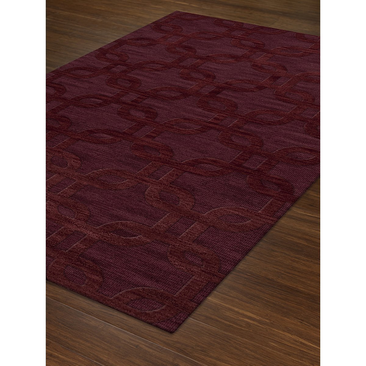 Dalyn Rugs Dover DV7 Area Rug - 12' x 18' Burgundy Red - Perfect for Living Room, Bedroom & Office Decor