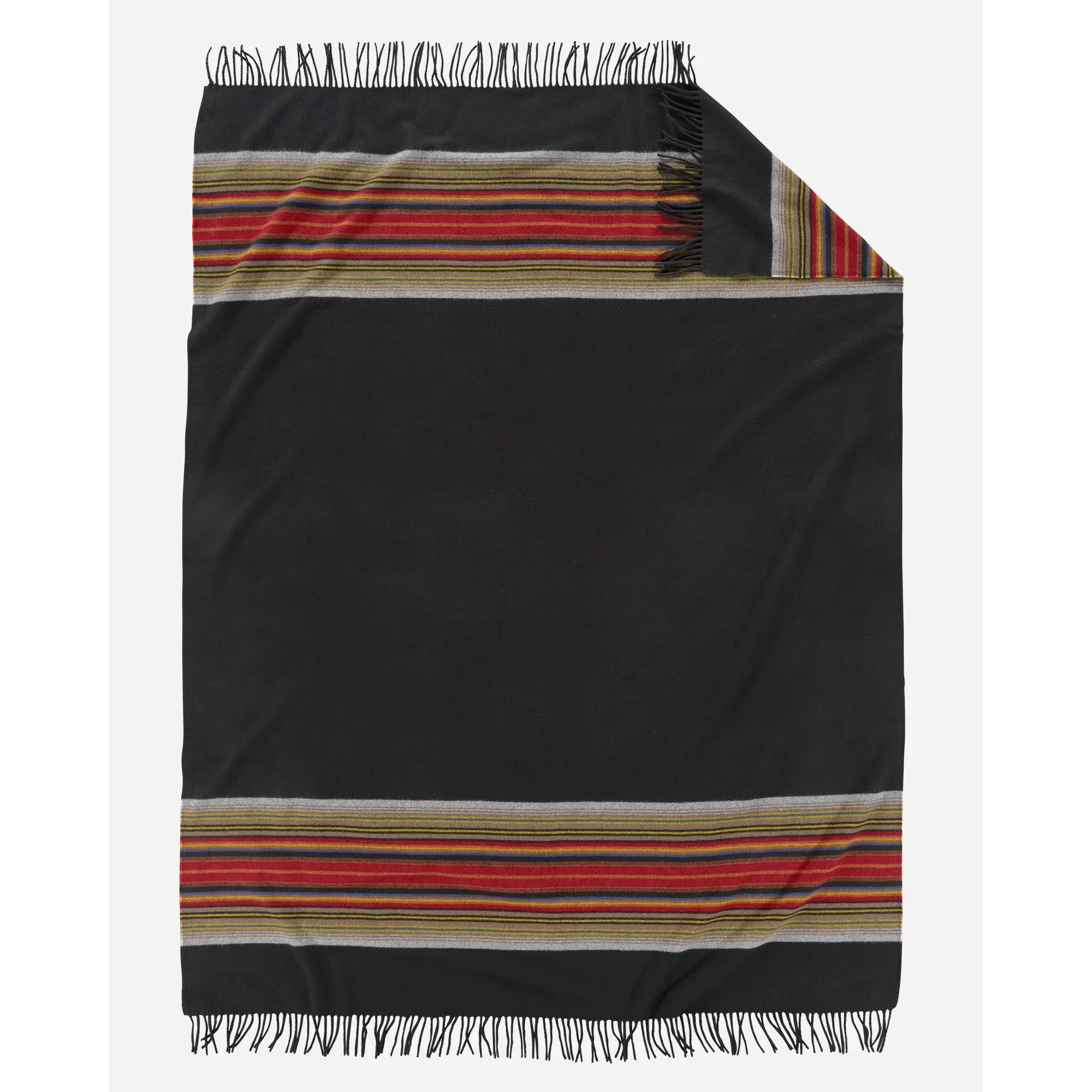 Pendleton 5th Avenue Acadia Merino Wool Blanket - Soft & Warm Throw for Sofa, Bed, or Travel - Perfect for Cozy Nights & Home Decor