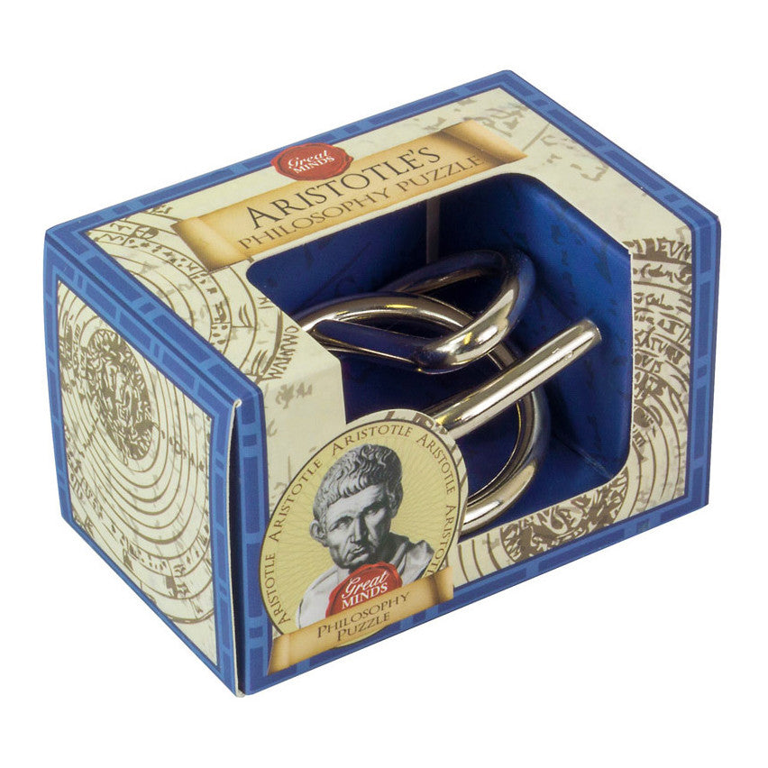 Great Minds Metal Puzzle Set - 6 Assorted Brain Teaser Games for Adults & Kids - Perfect for Stress Relief, Party Favors & Office Desk Toys