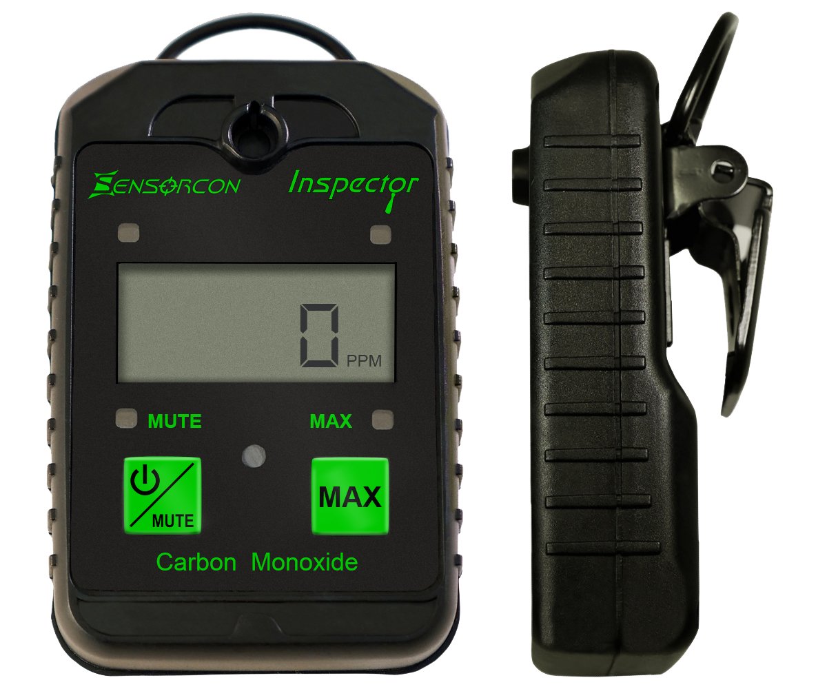 Inspector CO Carbon Monoxide Detector with Pump & Probe - Visual & Audible Alarms, Waterproof Design for Home, RV, and Industrial Safety Monitoring