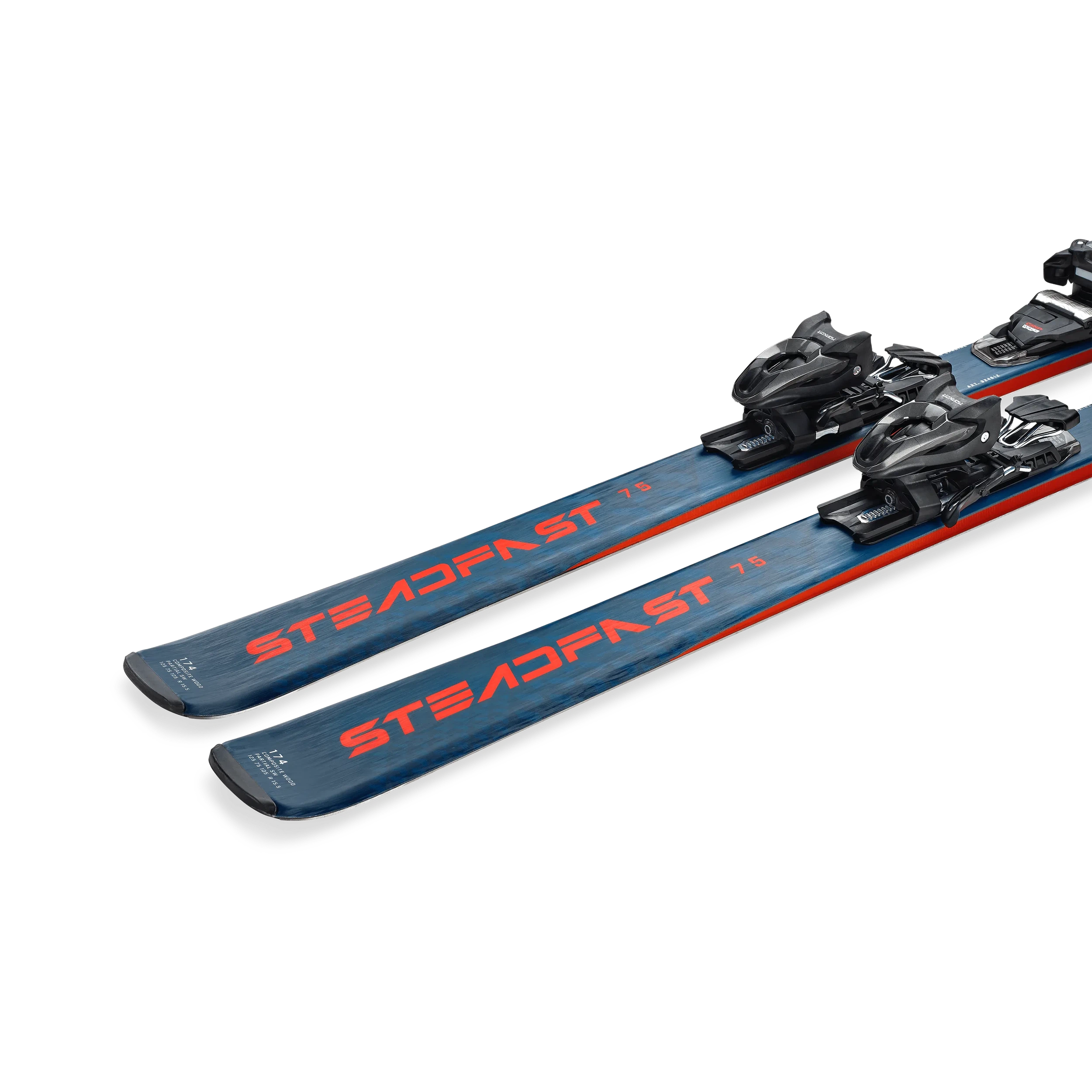 Nordica Steadfast 75 CA Skis with TP2 Compact 10 Bindings 2025 - Perfect for All-Mountain Skiing and Freeride Adventures