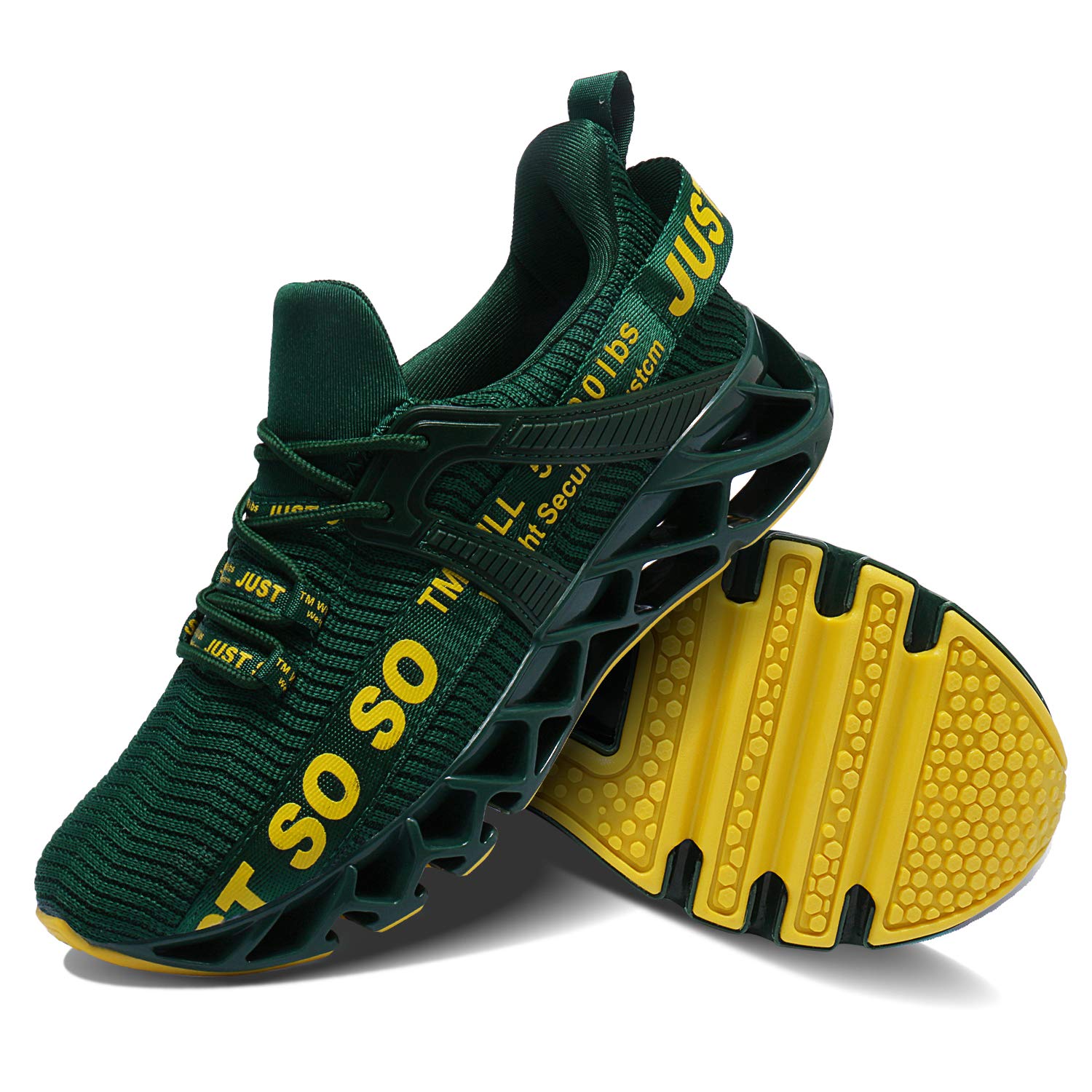 UMYOGO Women's Running Shoes - Non-Slip Athletic Tennis Walking Sneakers with Blade Sole Design | Lightweight Comfort for Jogging, Gym Workouts & Daily Wear