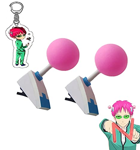 saiki kusuo clips + keychain